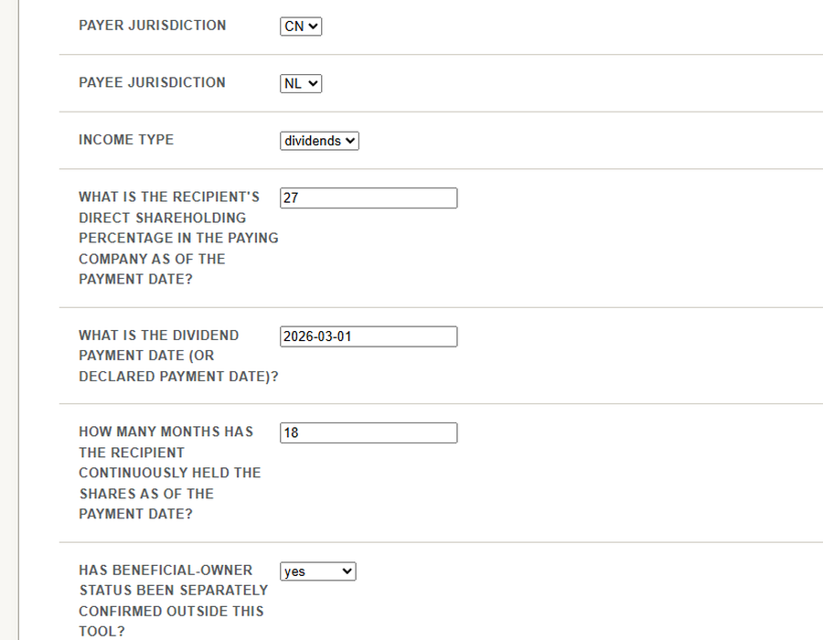Guided fact collection panel
